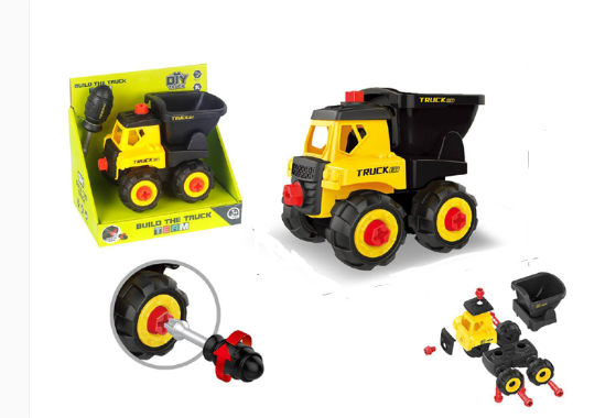 KNOCKED-DOWN TRUCK SET